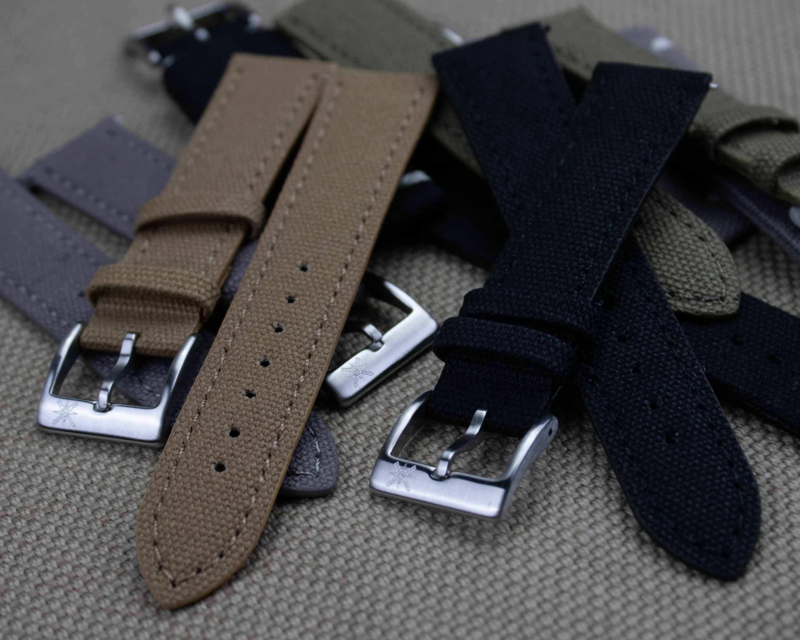 Canvas watch straps Canvas watch straps
